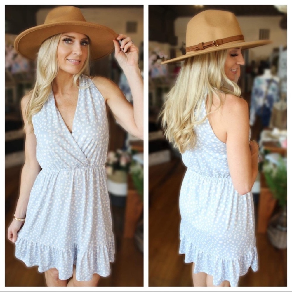✨RESTOCK✨WHERE IT ALL STARTS WIDE BRIM HAT- KHAKI - Picture 4 of 4